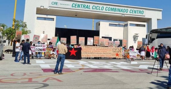 México. Apoyan otomís a defensores contra la termoeléctrica en Huexca
