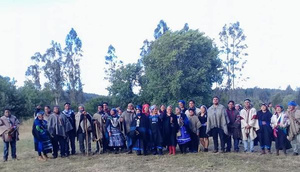 Nación Mapuche. Parlamento de Autoridades Ancestrales en Lonkoche