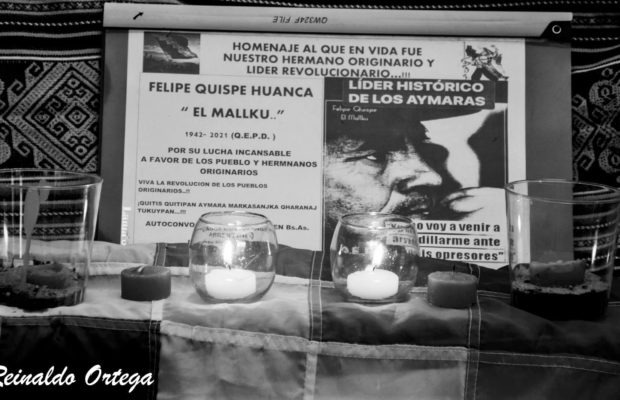Argentina. Emotivo homenaje a el Mallku en Buenos Aires (fotos y video)
