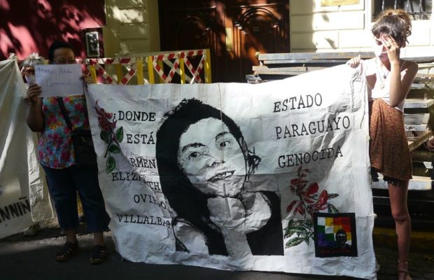 Argentina. Este martes movilización a la embajada de Paraguay para condenar el terrorismo de Estado y aparicion con vida de Lichita