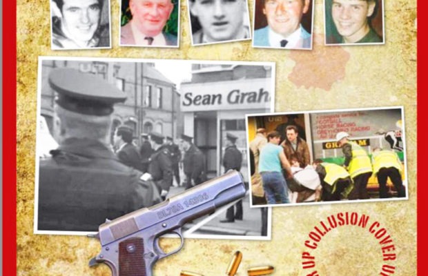 Irlanda. Republicanos irlandeses denuncian ataque policial a familiares asesinados en la masacre de Sean Graham