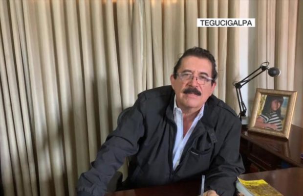 Honduras. Manuel Zelaya denuncia las políticas de EE.UU.