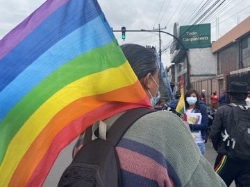 Ecuador. Los indígenas seguidores de Yaku Pérez llegaron a Quito /Presentaron 16 mil actas con supuestas inconsistencias