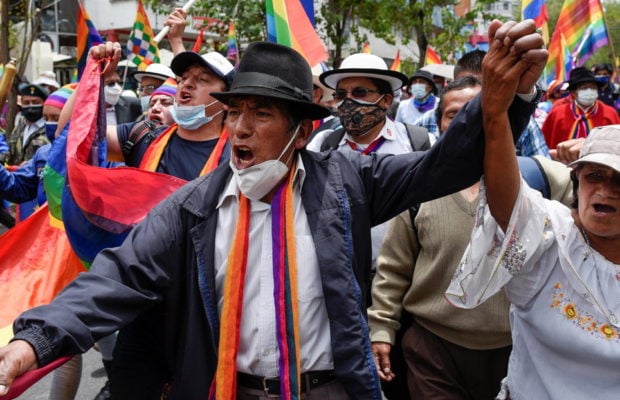 Ecuador. Fuerza originaria declara paro nacional por tema electoral