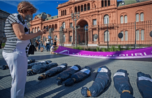 Argentina. Plaza de Mayo se llenó de odio