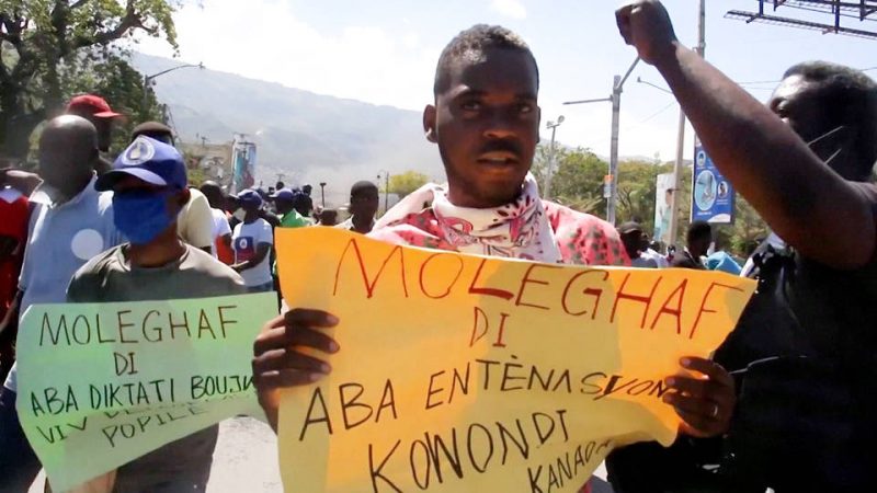 Haití: Continúa el levantamiento popular contra Moïse / Criticas al apoyo de EE.UU. al presidente que rechaza dimitir (vídeos)