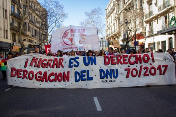 Argentina. Migrantes logran la derogación del DNU 70/17
