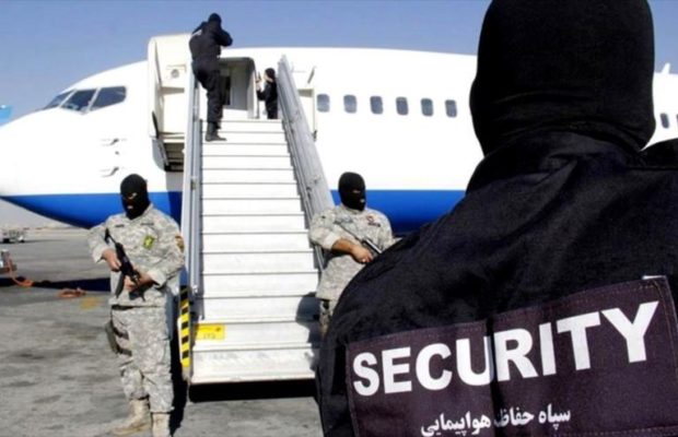 Irán. CGRI  frustra con éxito intento de secuestro de avión en vuelo comercial