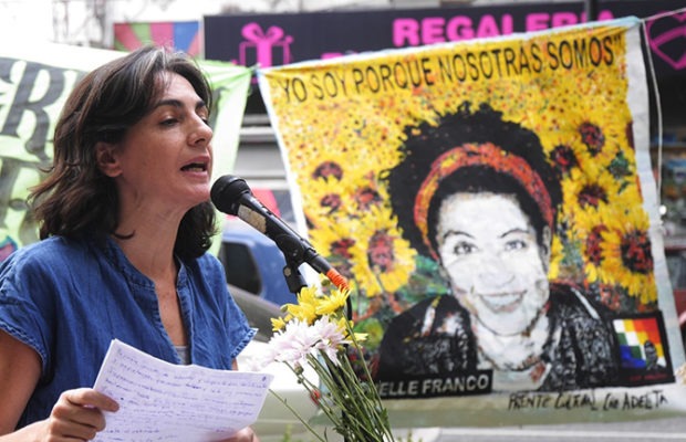 Argentina. Recordaron a Marielle Franco, asesinada hace 3 años en Brasil