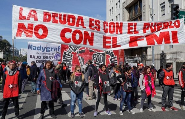 Argentina. Convocan a una gran movilización este jueves a Plaza de Mayo, contra el hambre y el ajuste que impone el FMI