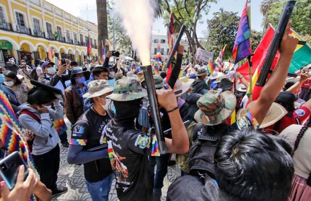 Bolivia. Marchas en todo el país en apoyo al gobierno Arce-Choquehuanca y exigiendo justicia con los golpistas