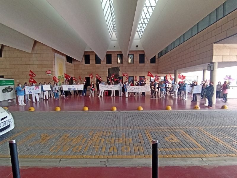 Comunicado de Nación Andaluza Córdoba en apoyo a las trabajadoras de la limpieza del Hospital Reina Sofía