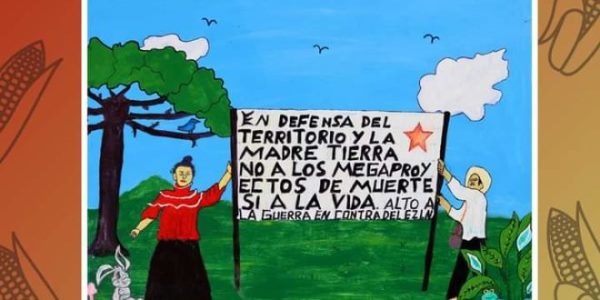 México. «Mis dibujos son palabras que me salen del corazón», Marcelino Ruíz, indígena tsotsil injustamente preso en Chiapas