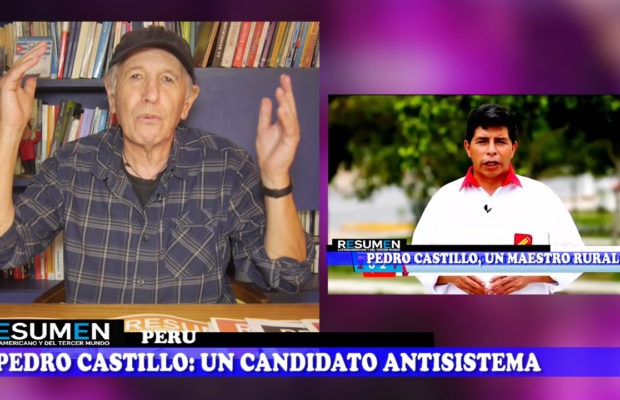 Resumen Latinoamericano tv: elecciones en tres países del continente / Gana el maestro rural Pedro Castillo en Perú