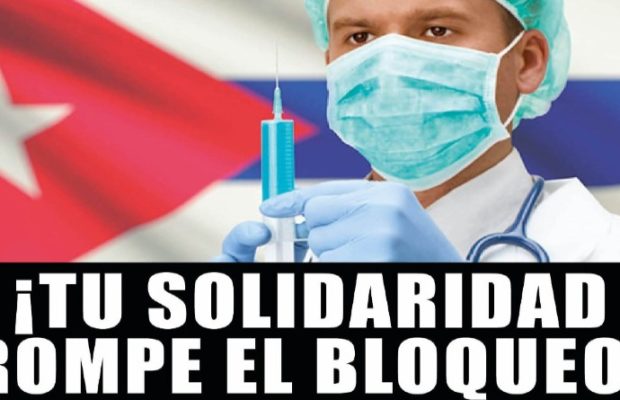 Cuba. Campaña para enviar jeringas para vacunación anti covid desde el Estado español