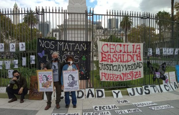 Argentina. Movilización a Plaza de Mayo para exigir verdad y Justicia por Cecilia Gisella Basaldua (fotos)