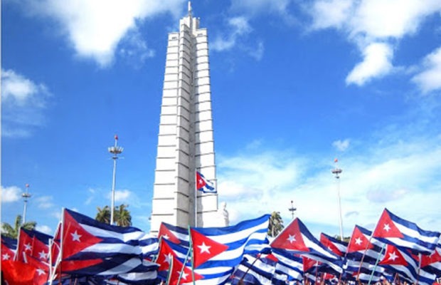Cuba. La Plaza del 1 de mayo