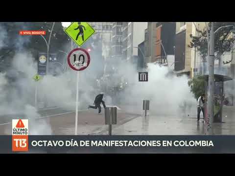 Colombia: El paro continúa y se siguen sumando sectores sindicales y sociales en el octavo día de protesta