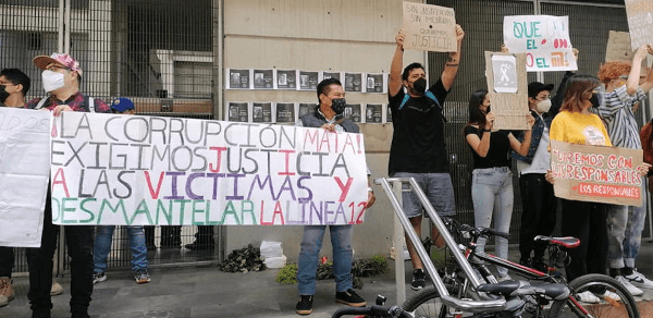 México. Exigen justicia por víctimas de Línea 12