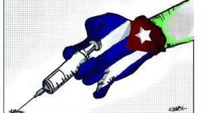 Cuba. Apoyan en varios países campaña jeringas para vacunación