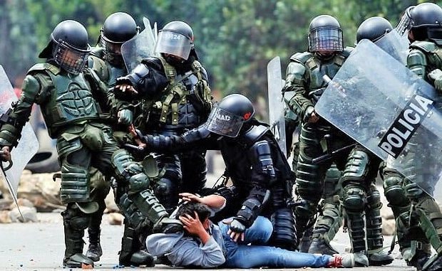 Colombia. La Policía, hecha para la guerra, viola, asesina y desaparece ciudadanxs