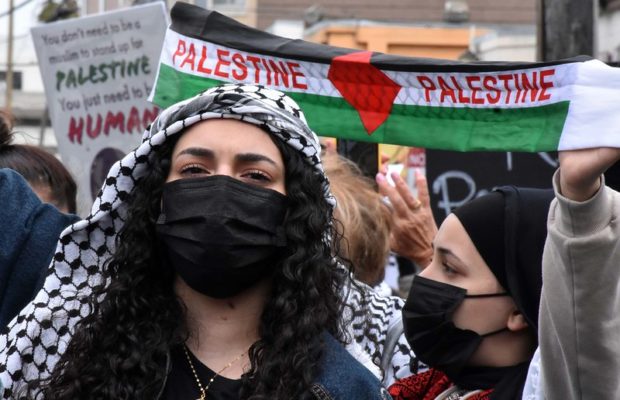 Estados Unidos. Miles salieron en San Francisco en solidaridad con el pueblo palestino