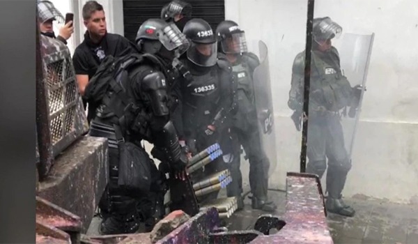Colombia. El pueblo de Popayán enardecido por los crímenes cometidos por la Policía