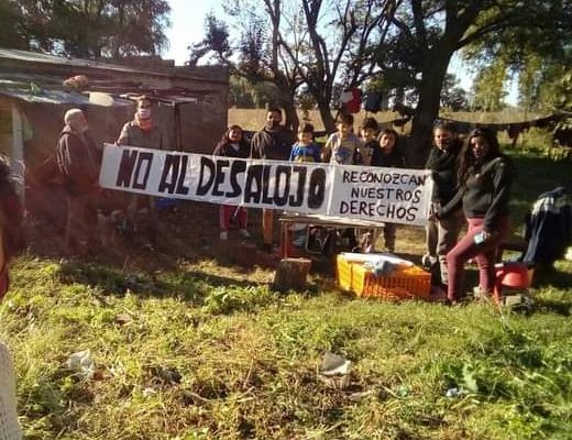 Argentina. Inminente desalojo de siete familias en Marcos Paz