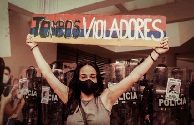 Colombia. Mujeres en Bucaramanga rechazan abusos sexuales perpetrados por la policía