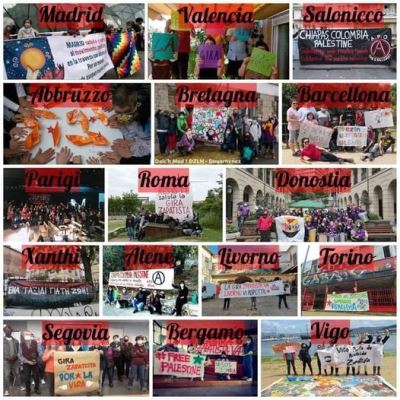 México. Europa está en pie de lucha y nos organizamos para recibir a la delegación Zapatista