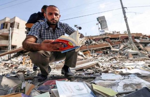 Palestina. Las principales librerías de Gaza son bombardeadas por Israel: ‘era como mi alma’