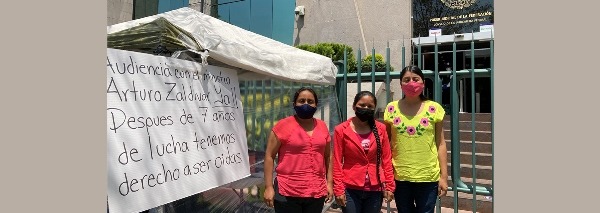 México. Con huelga de hambre, exigen libertad para presos de Eloxochitlán