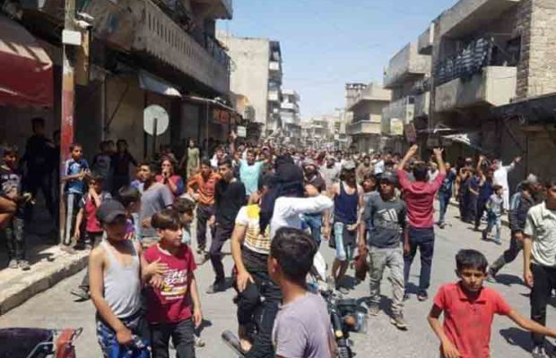 Siria. Levantamiento popular contra milicia proestadounidense