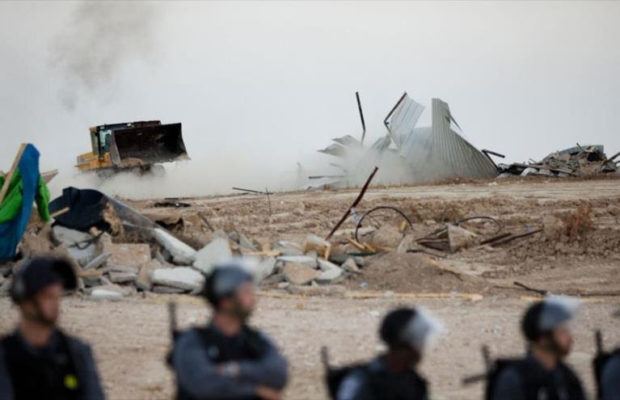 Palestina. Autoridades de ocupación israelí demolieron la aldea palestina de Al Araqib, en el Neguev