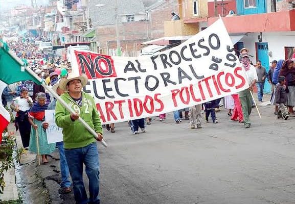 México. El Instituto Nacional Electoral obligado a suspender 89 casillas electorales en mas de 20 pueblos originarios