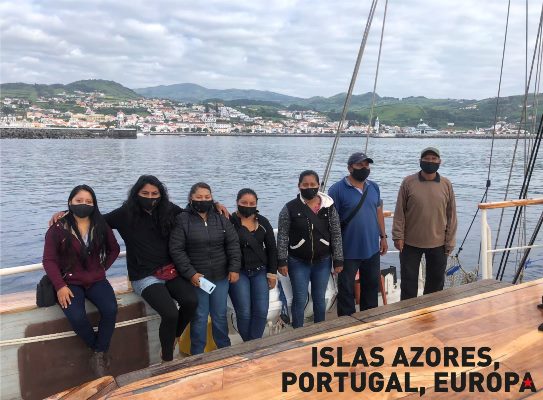 México. Zapatistas arriban a las Islas Azores, Portugal, Europa