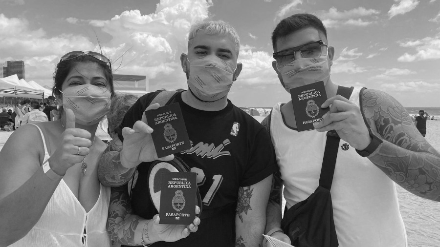 Estados Unidos turistas argentinos vacunados en Miami la-tinta