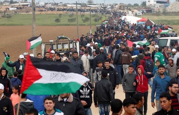 Palestina. Hamas: mediadores piden a la Resistencia no escalar en marcha de banderas