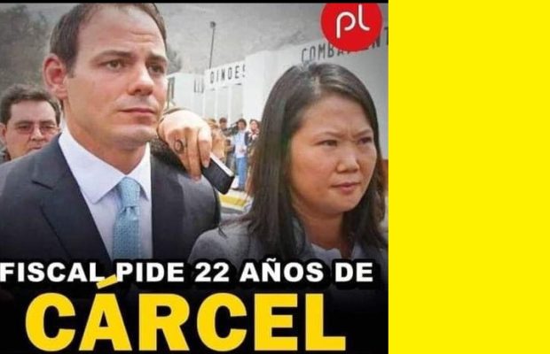 Perú. Fiscal pide 22 años de cárcel para esposo de Keiko Fujimori por corrupción y crimen organizado
