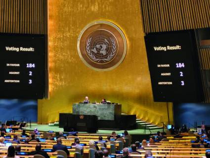 Cuba. La condena al bloqueo defiende el derecho a la seguridad y la paz de todas las naciones del mundo