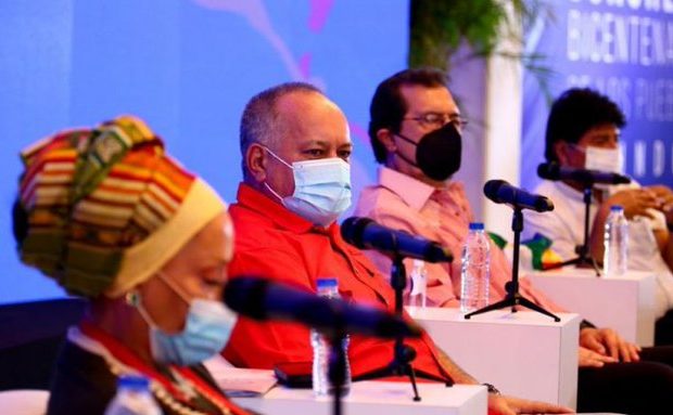 Venezuela. Congreso Bicentenario. Diosdado Cabello: «Los pueblos deben estar unidos para asumir el poder y lograr los cambios»