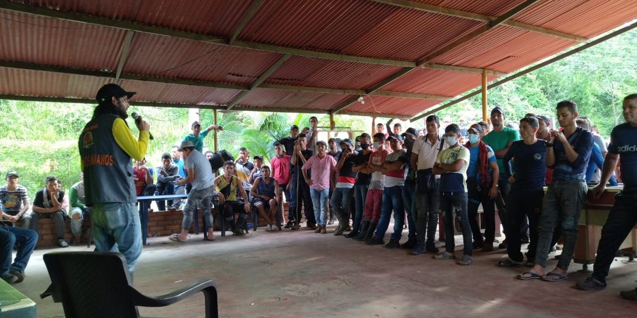 Paramilitares disparan a campesinos movilizados en el Catatumbo