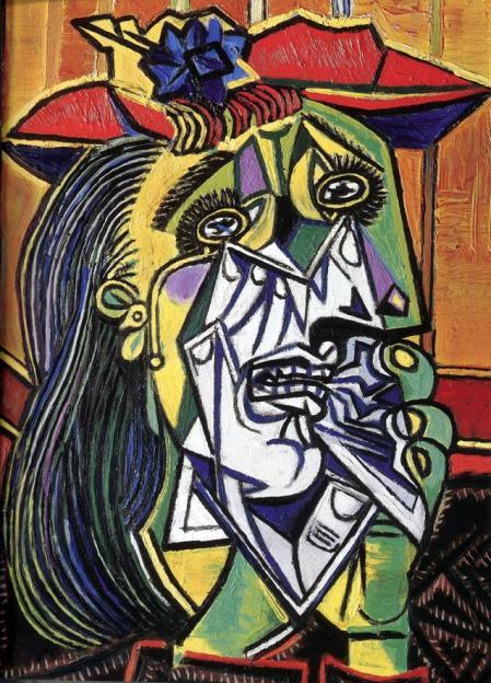 'La mujer que llora', retrato hecho por Picasso de Dora Maar