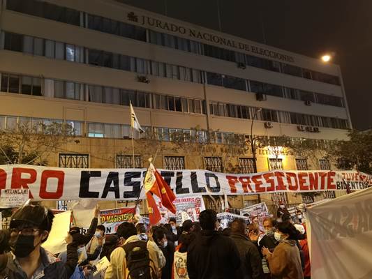 Perú. Venezuela celebra la proclamación de Pedro Castillo como Presidente de la Nación