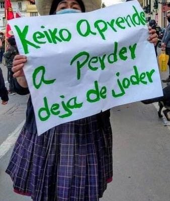 Perú. Keiko Fujimori reconoce resultado electoral, pero sigue cuestionándolo