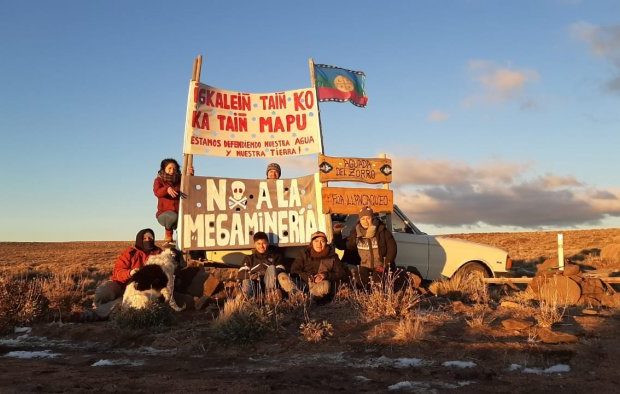 Nación Mapuche. Villegas, la Fronteriza e Ivael Mining: cierre de tranqueras para defender territorio