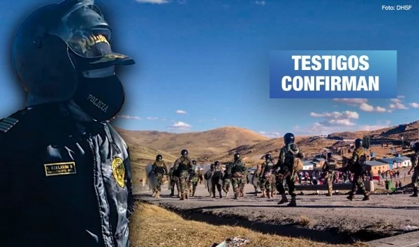 Perú. Identifican a comandante responsable de represión policial que dejó 15 heridos en Chumbivilcas