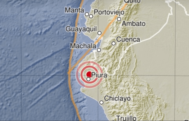 Ecuador. Terremoto de 6.1 en Sullana se siente con fuerza en el sur