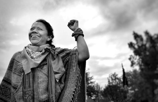 Guatemala. Mujer aguerrida que lucha por la defensa de la tierra