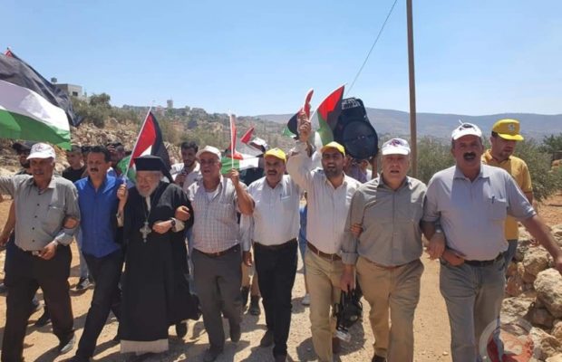 Palestina. Militares sionistas reprimen protestas en Beit Dajan y Kafr Qaddoum en Cisjordania ocupada